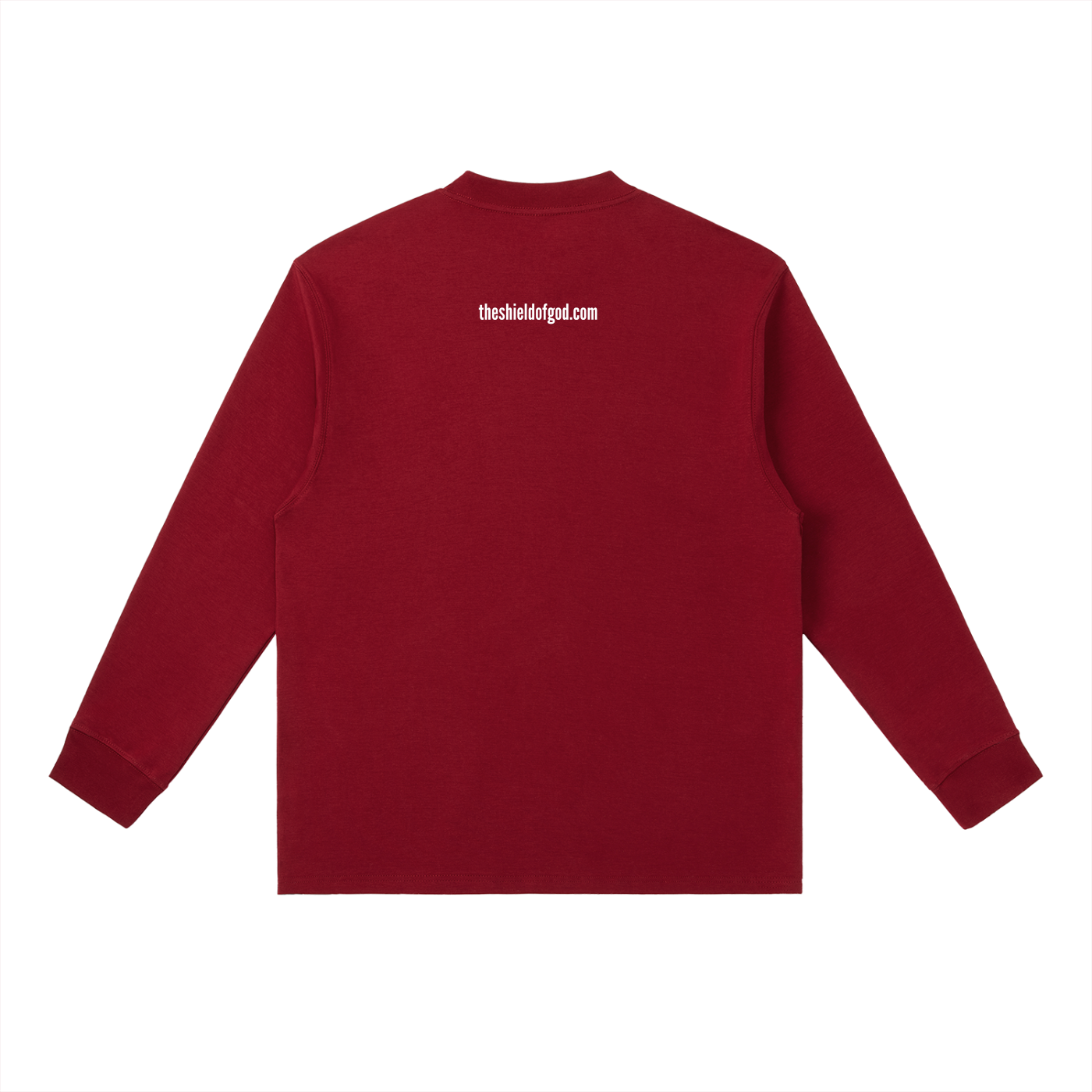 Essential Crewneck Long-Sleeve T-Shirt (Working and Branded by Faith)