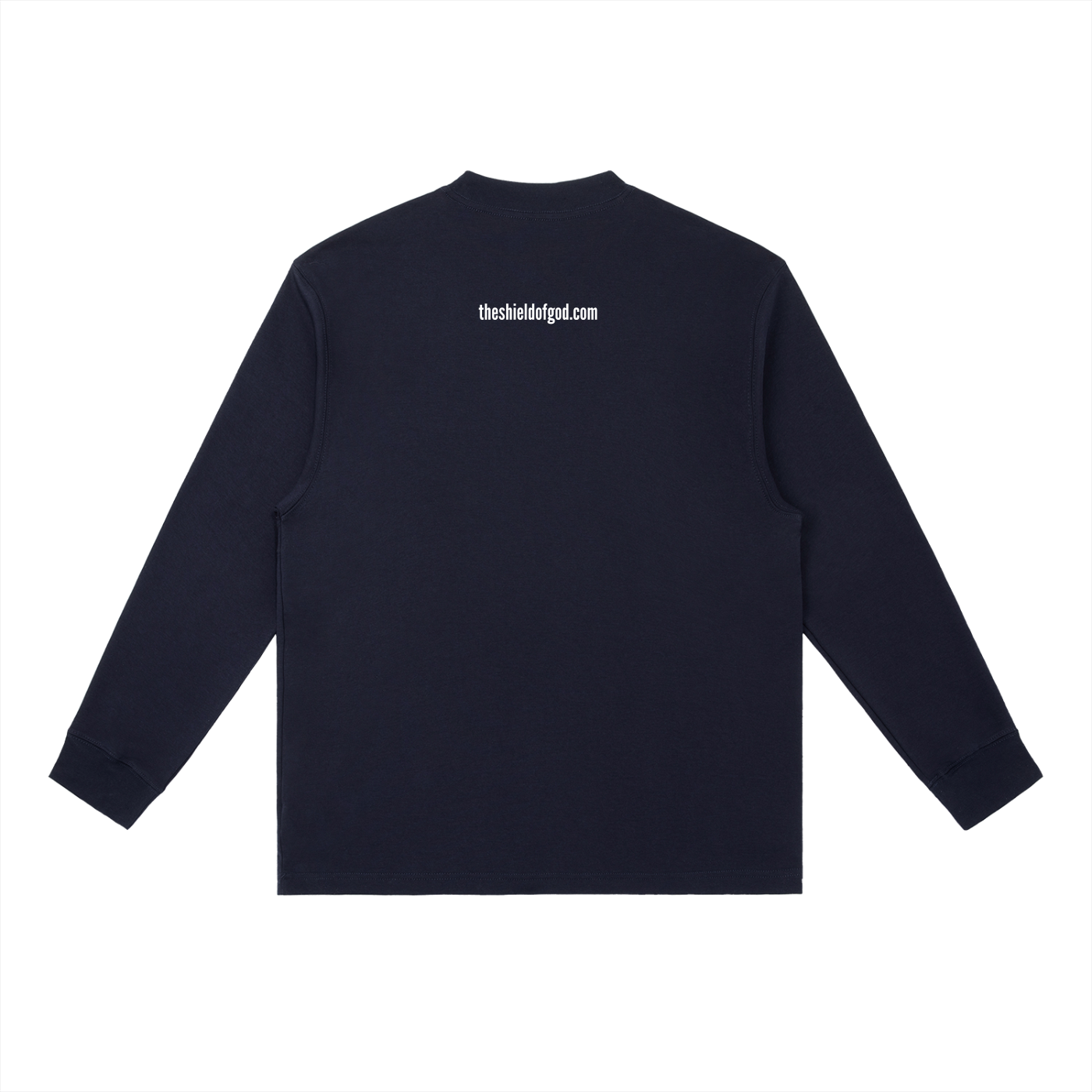 Essential Crewneck Long-Sleeve T-Shirt (Working and Branded by Faith)
