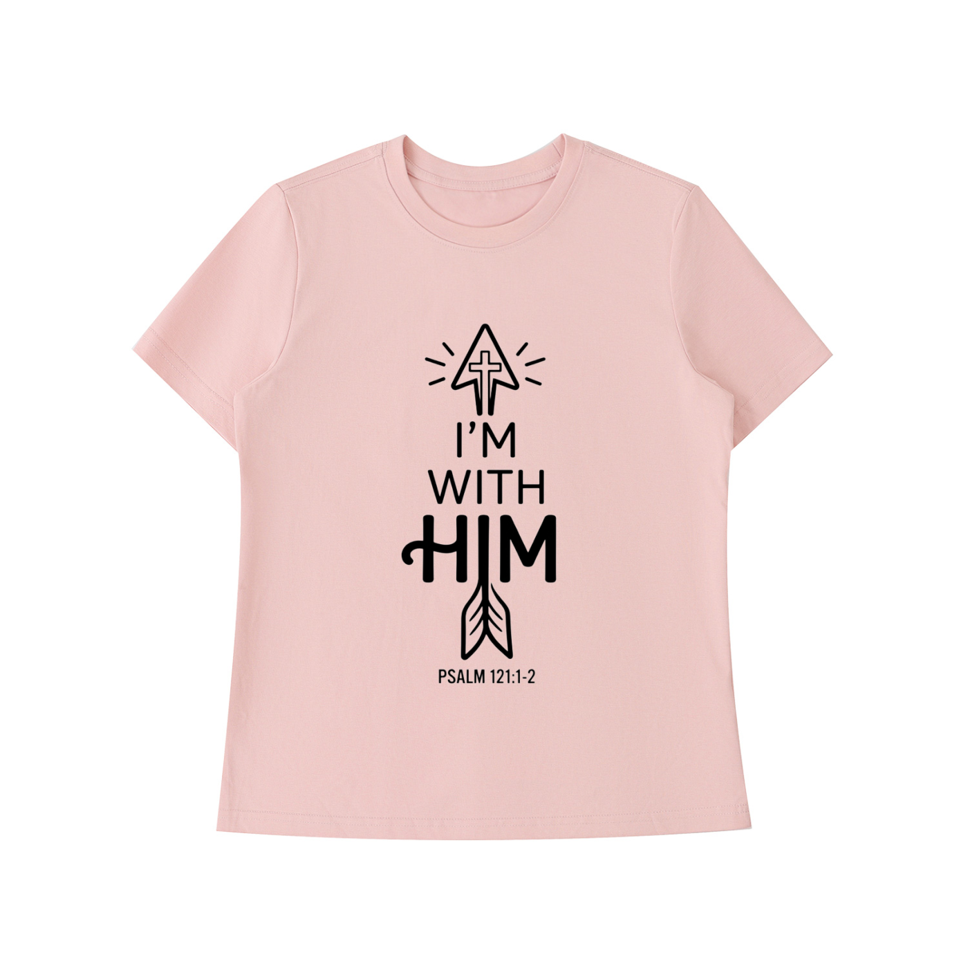 Essential Standard Shoulder T-Shirt (I'm with HIM)