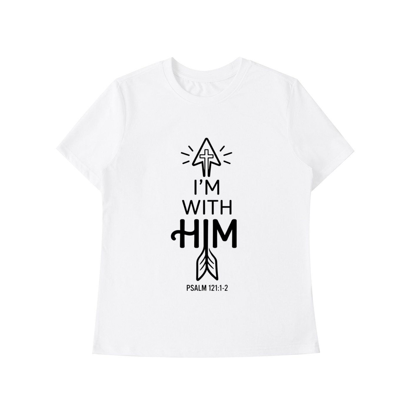 Essential Standard Shoulder T-Shirt (I'm with HIM)