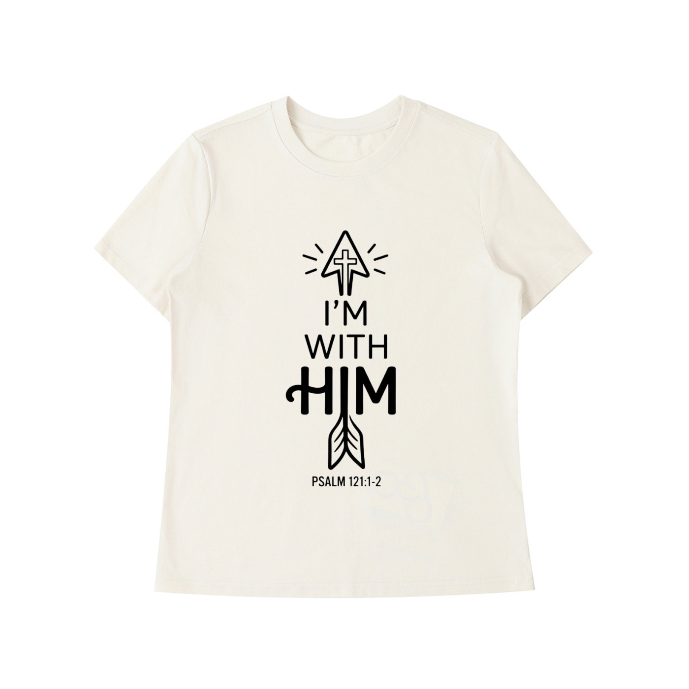 Essential Standard Shoulder T-Shirt (I'm with HIM)