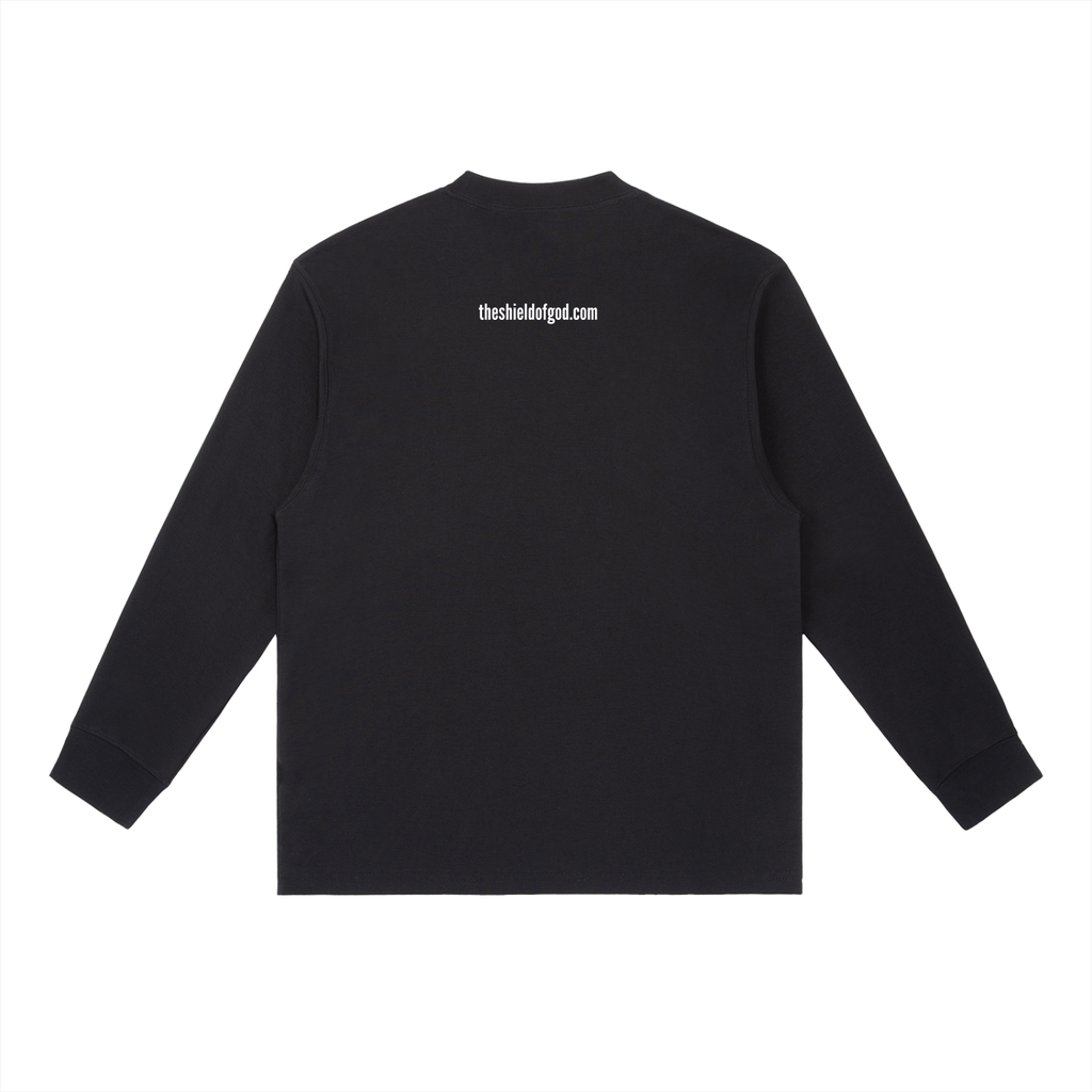 Essential Crewneck Long-Sleeve T-Shirt (Working and Branded by Faith)