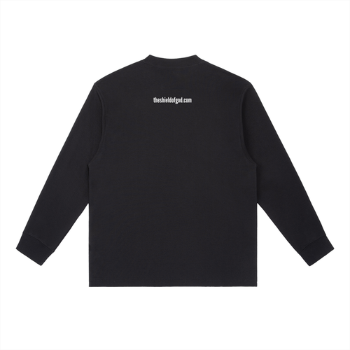 Essential Crewneck Long-Sleeve T-Shirt (Working and Branded by Faith)