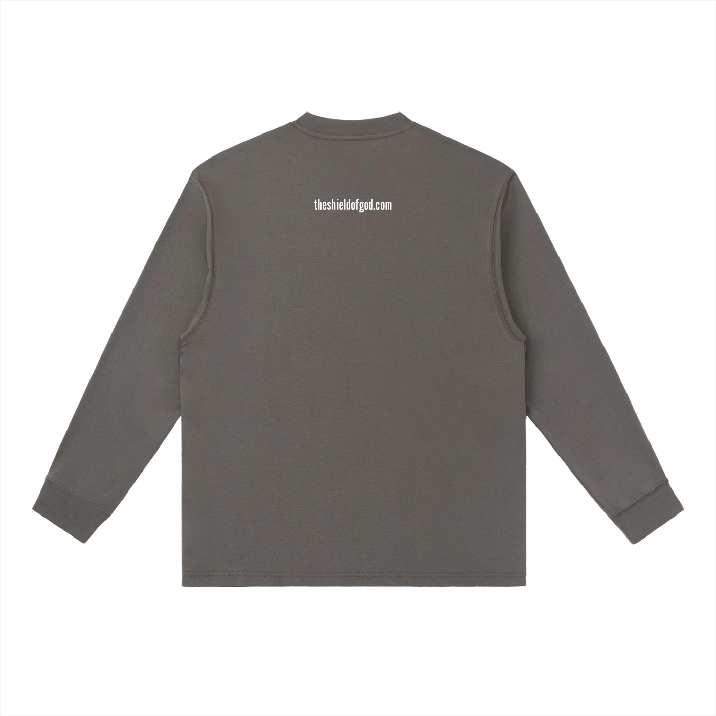 Essential Crewneck Long-Sleeve T-Shirt (Working and Branded by Faith)