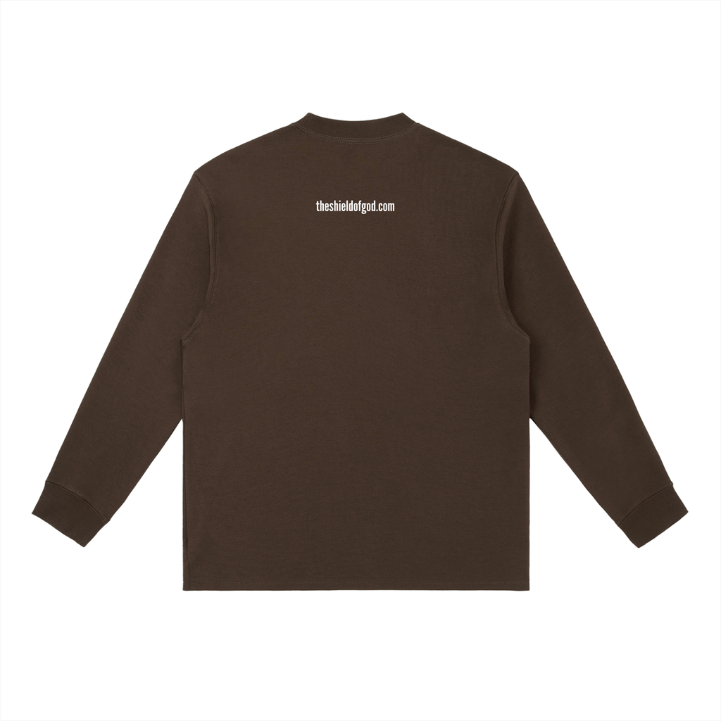 Essential Crewneck Long-Sleeve T-Shirt (Working and Branded by Faith)